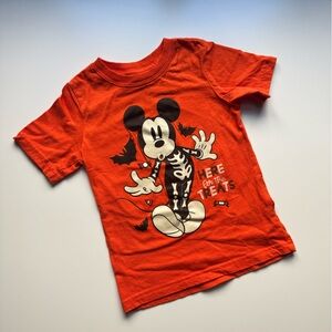 Disney Mickey Mouse Orange T-Shirt